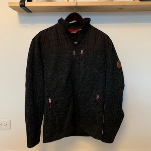 Black Full Zip Fleece Jacket
